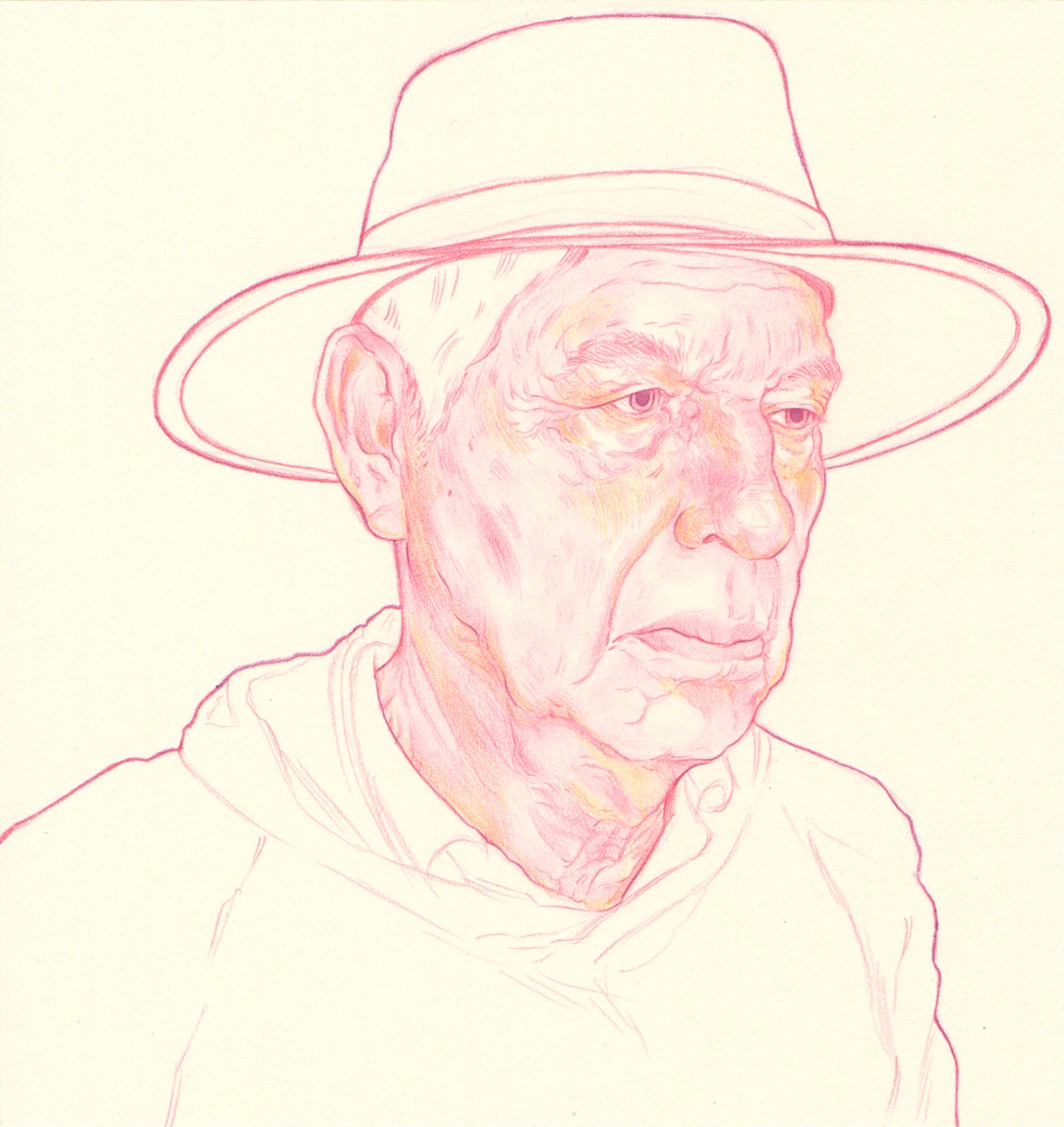 Family Portraits, second grandparent portrait — artwork by Ana Sofía Goyes