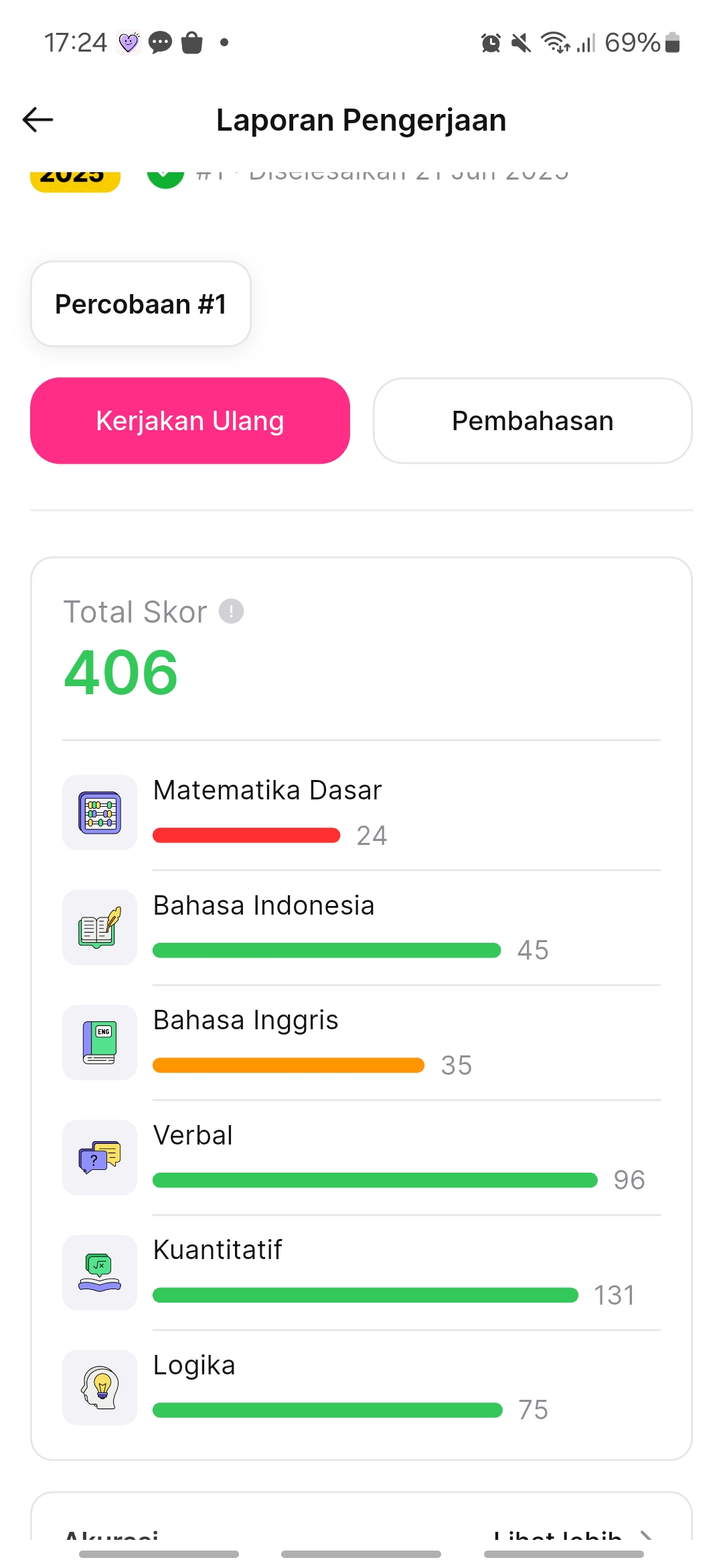 Akhirnya nyampe di angka 400 an Guys tutor belajar Bing dongg aku Oren terus bingnya 🥹