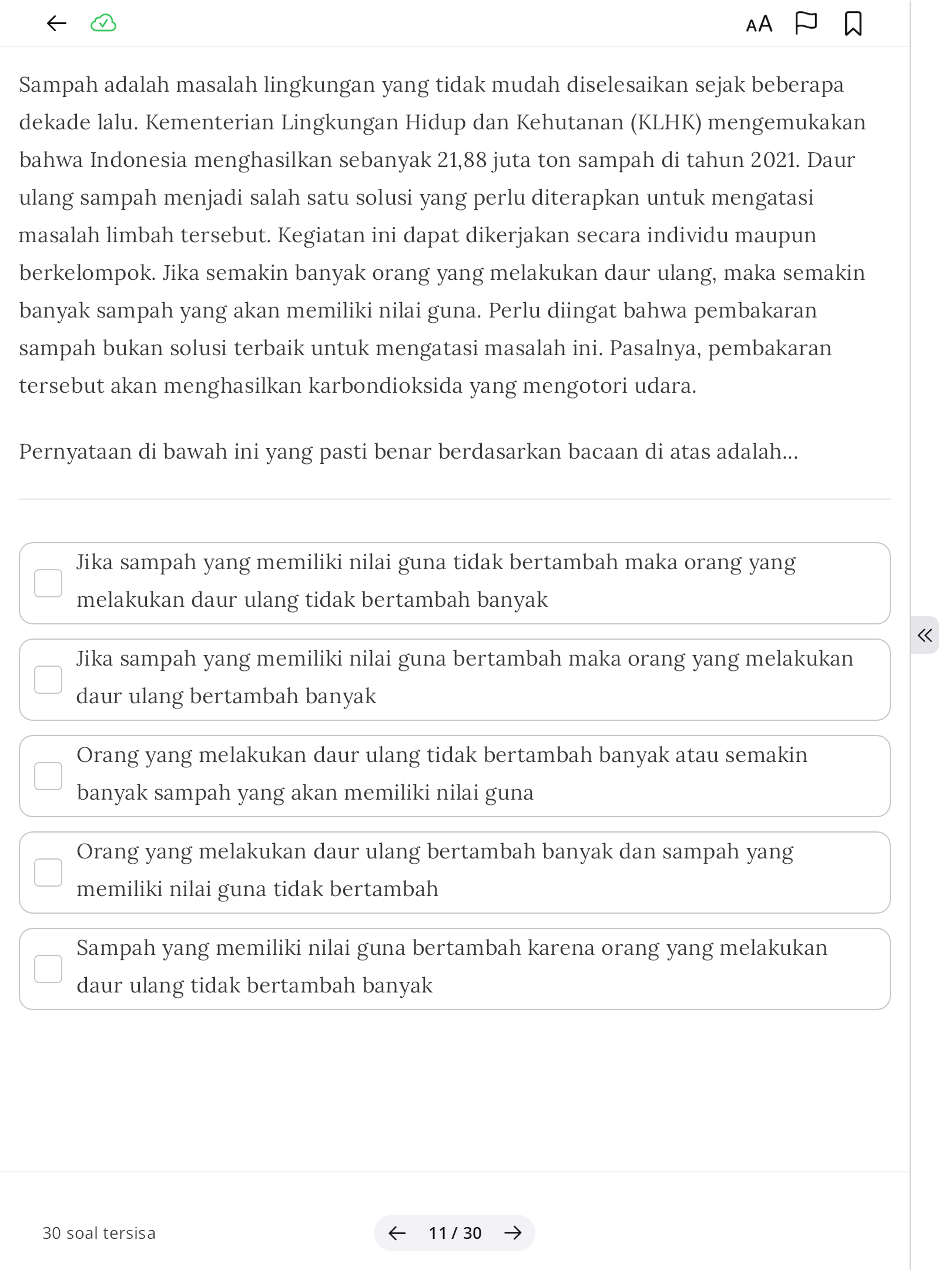 PRACTICE MAKES PERFECT Buat mastiin kita udah paham tentang bab ini, kamu bisa cobain soal berikut…