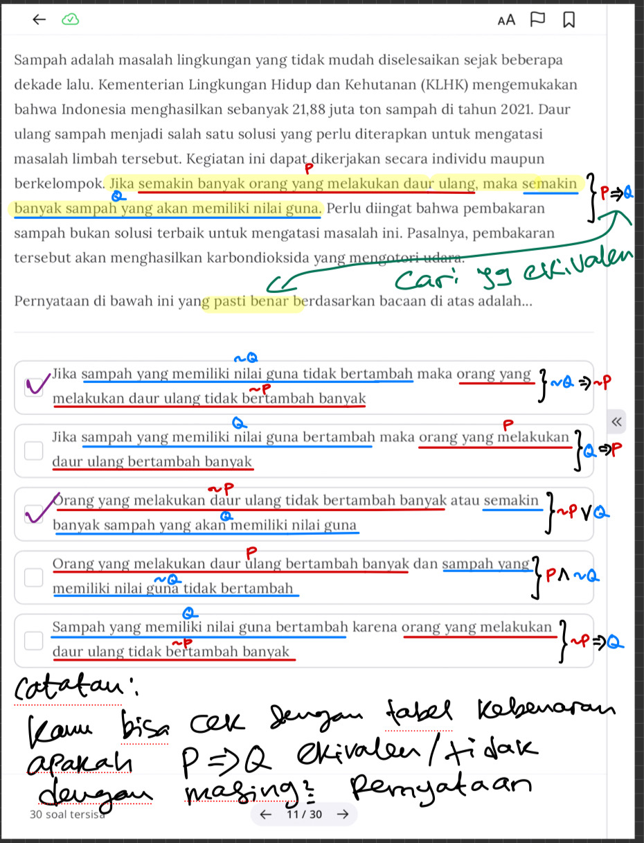 PRACTICE MAKES PERFECT Buat mastiin kita udah paham tentang bab ini, kamu bisa cobain soal berikut…