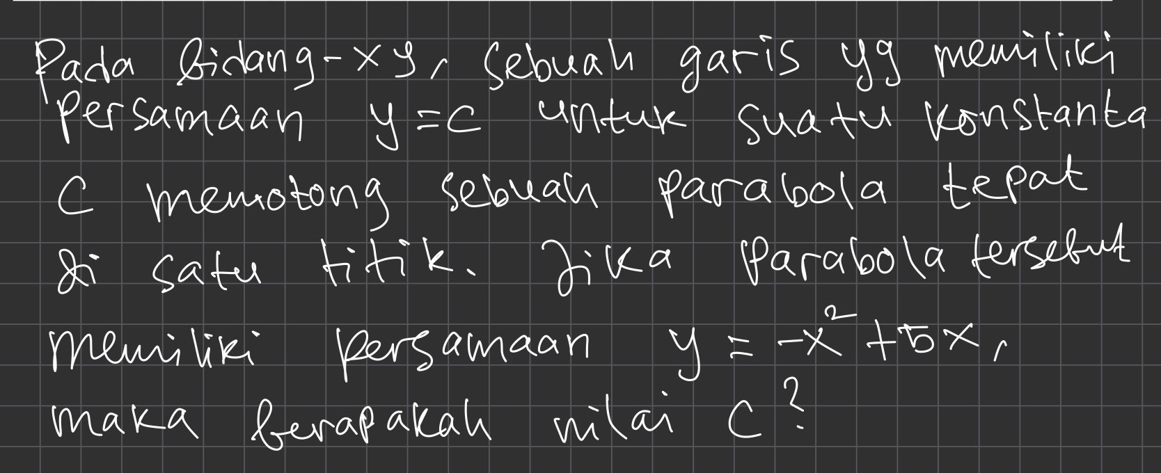MORE PRACTICE ON FUNGSI KUADRAT Karena ada yg request, nih Kamu bisa coba soal berikut ya.…