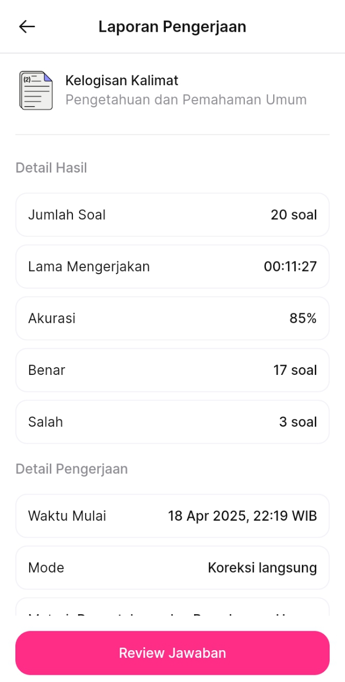 finally paham sama kelogisan kalimatt