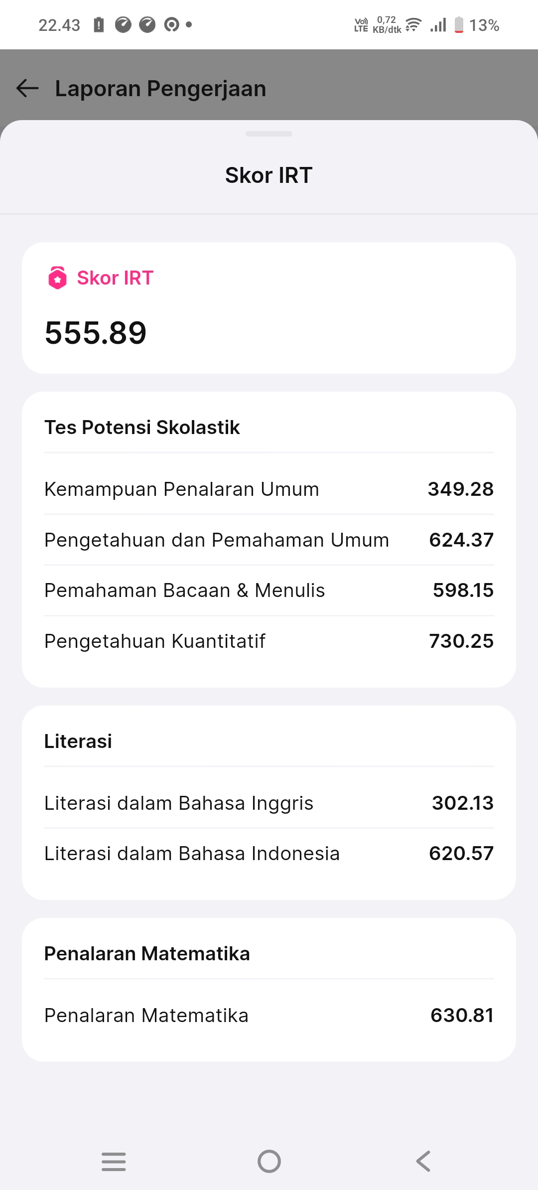 ada peningkatan TO 3 pemula guys