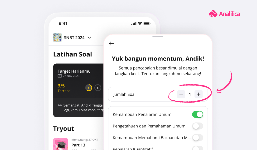 Aku Masih Belum Berani Nyobain Ikut TO nih! Gimana dong? Manusia Adalah Hewan Momentum Ini adalah…