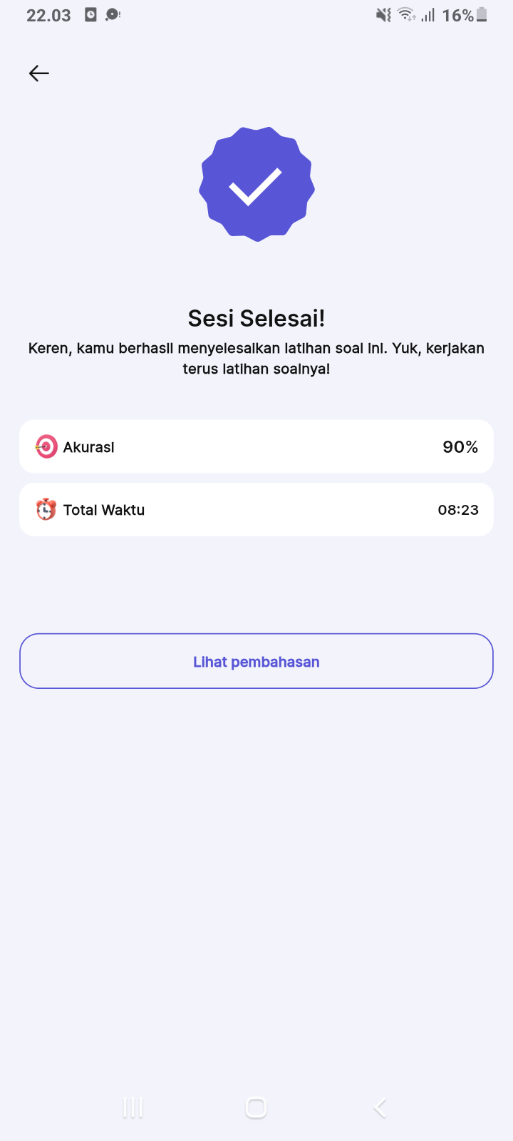 kaget....