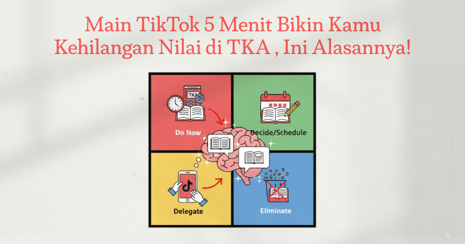 Main TikTok 5 Menit Bikin Kamu Kehilangan Nilai di TKA , Ini Alasannya! Banyak anak SMA tuh…