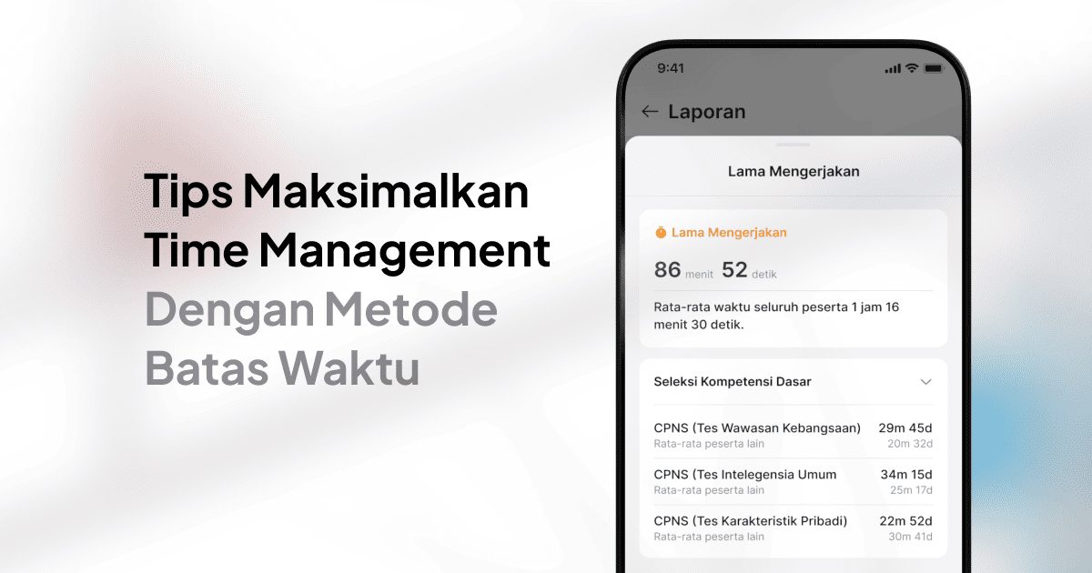 Kesulitan Mengatur Waktu untuk Tes SKD? Coba Tips Mudah Ini! ⏳ Apakah kamu udah coba banyak…