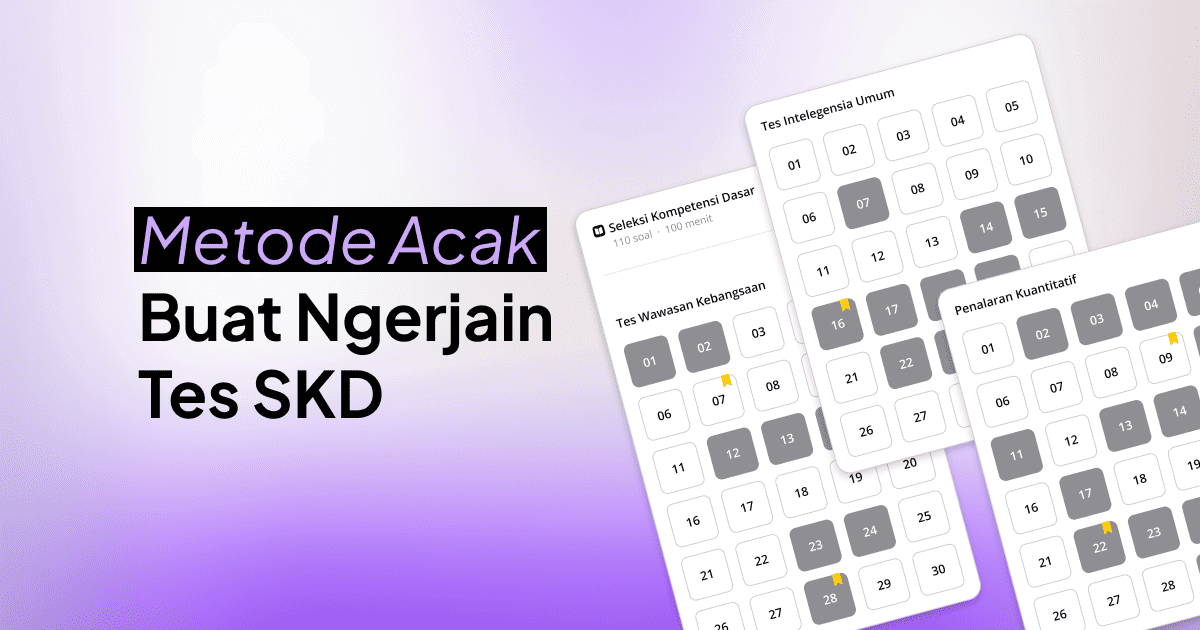 Metode Acak untuk Tes SKD CPNS: Hemat Waktu, Maksimalkan Skor! 🔥 Pernah coba metode acak buat…