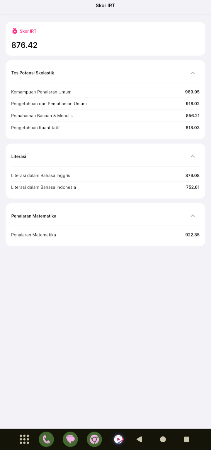 semoga skor utbk ku segini ya Allah 🤲🏼