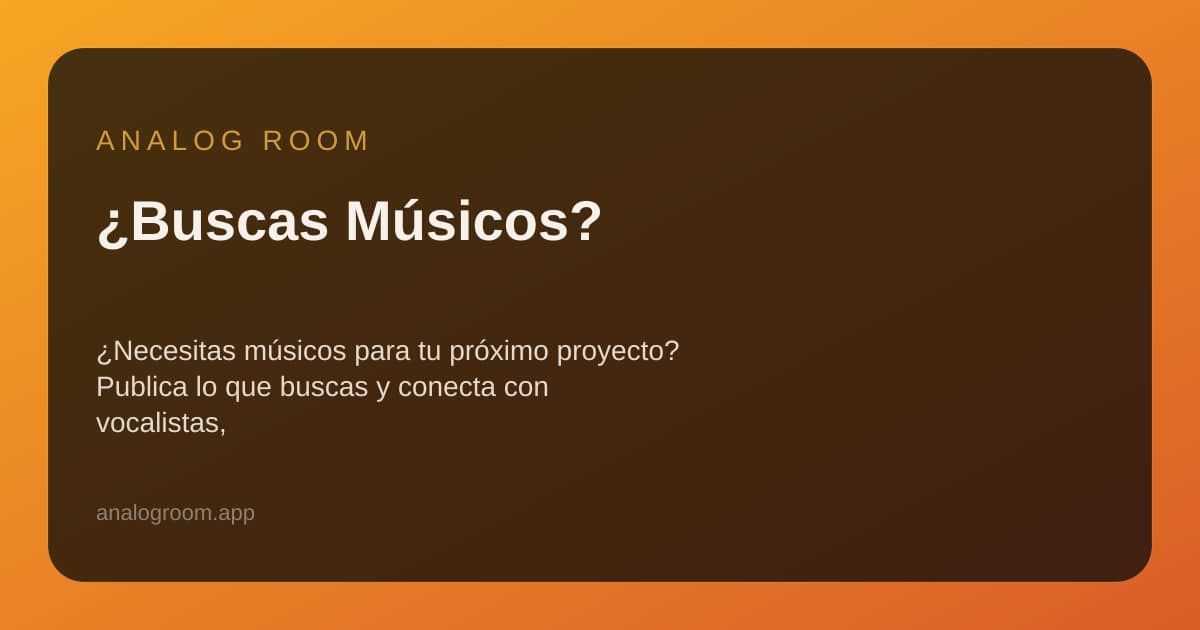 Room #musico