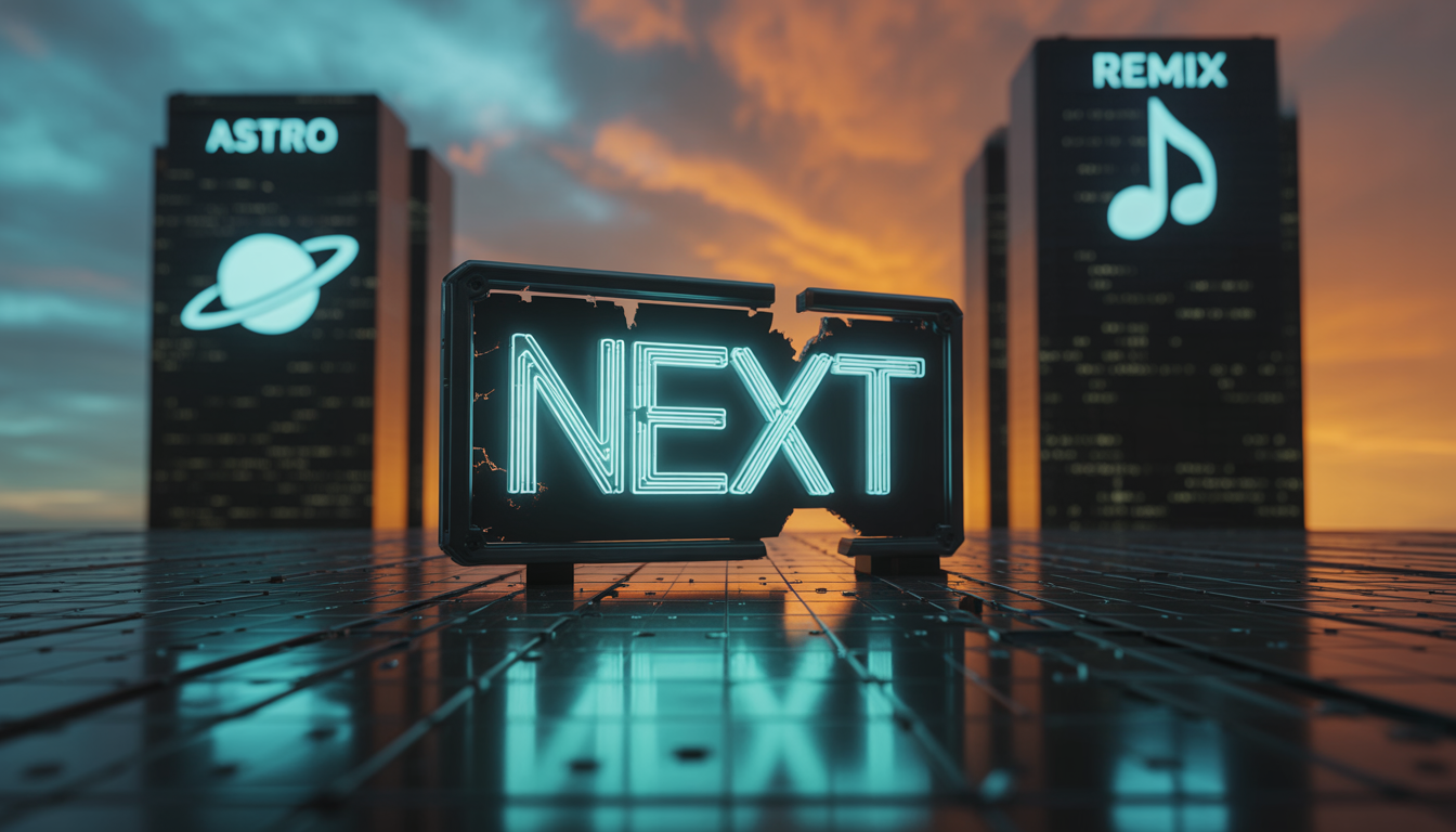 ¿El fin de una era? La verdad tras la supuesta "muerte" de Next.js y el éxodo hacia nuevas arquitecturas