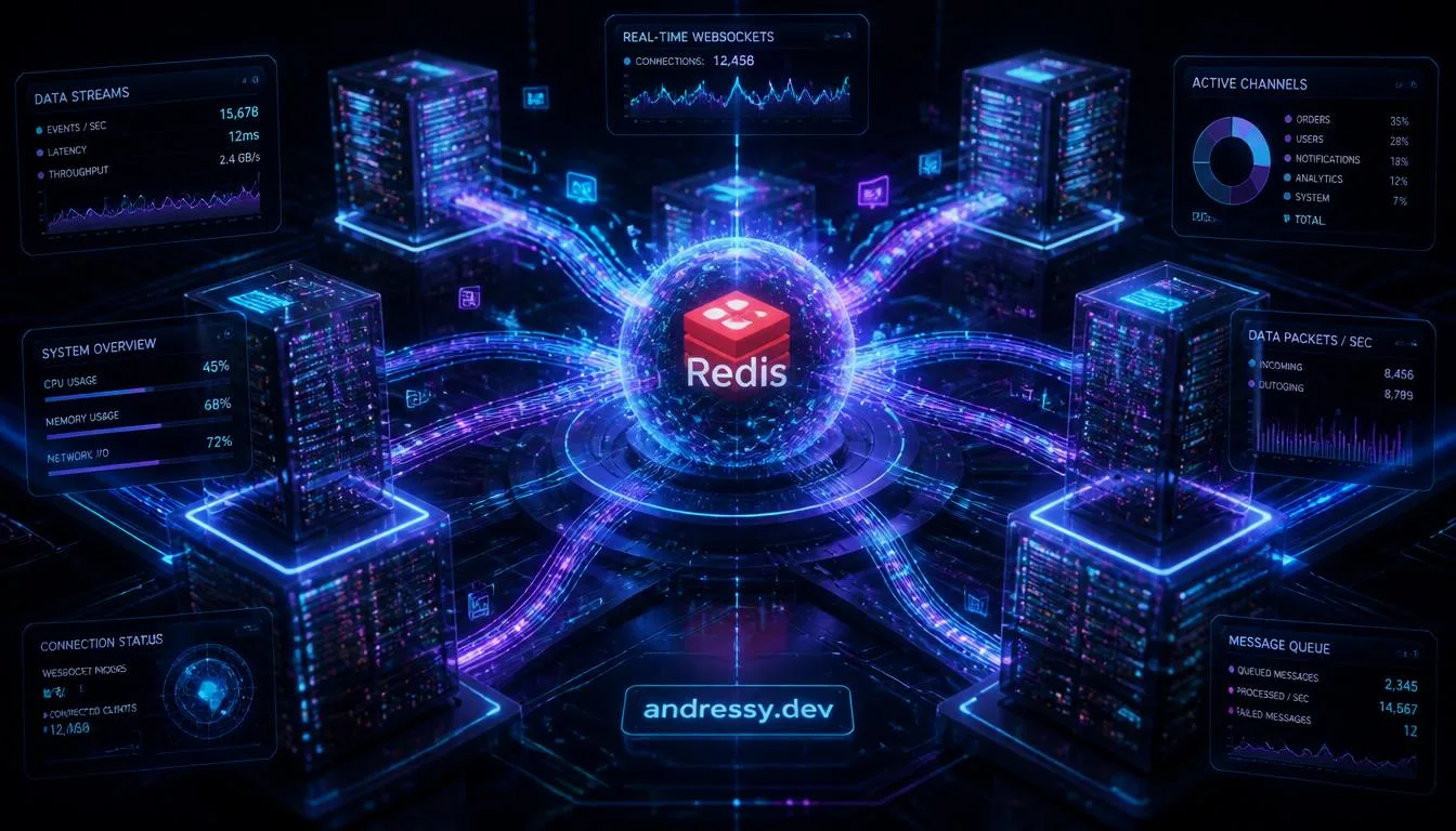 Más allá de HTTP: Arquitectura Event-Driven en Tiempo Real con Node.js y Redis
