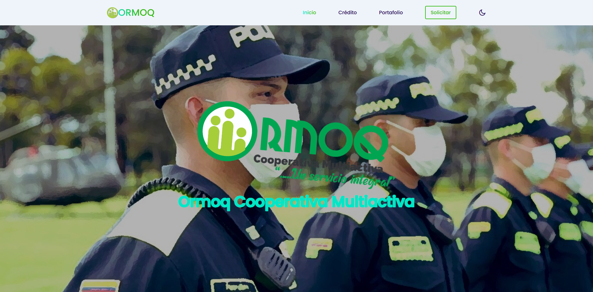 Portada de ORMOQ: Sistema Integral de Gestión Financiera y Cartera Cooperativa