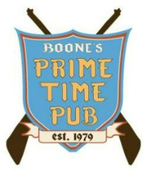 Boone's Prime Time Pub logo image