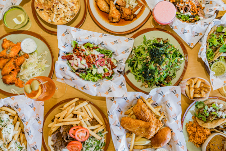 The Athens Grill background image