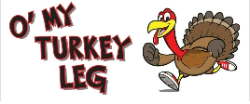 O'My Turkey Leg logo image