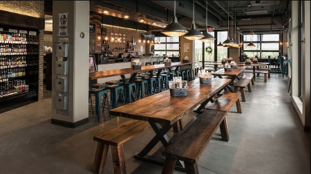 Longtable Beer Cafe background image