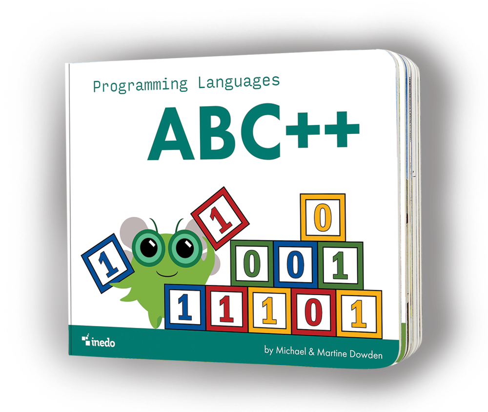 3D image of the board book, Programming Languages ABC++