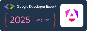 Google Developer Expert 2025 Angular