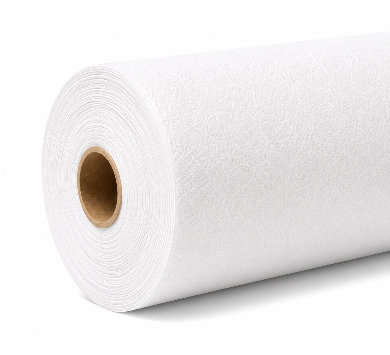 White Nonwoven Fabric — Plain