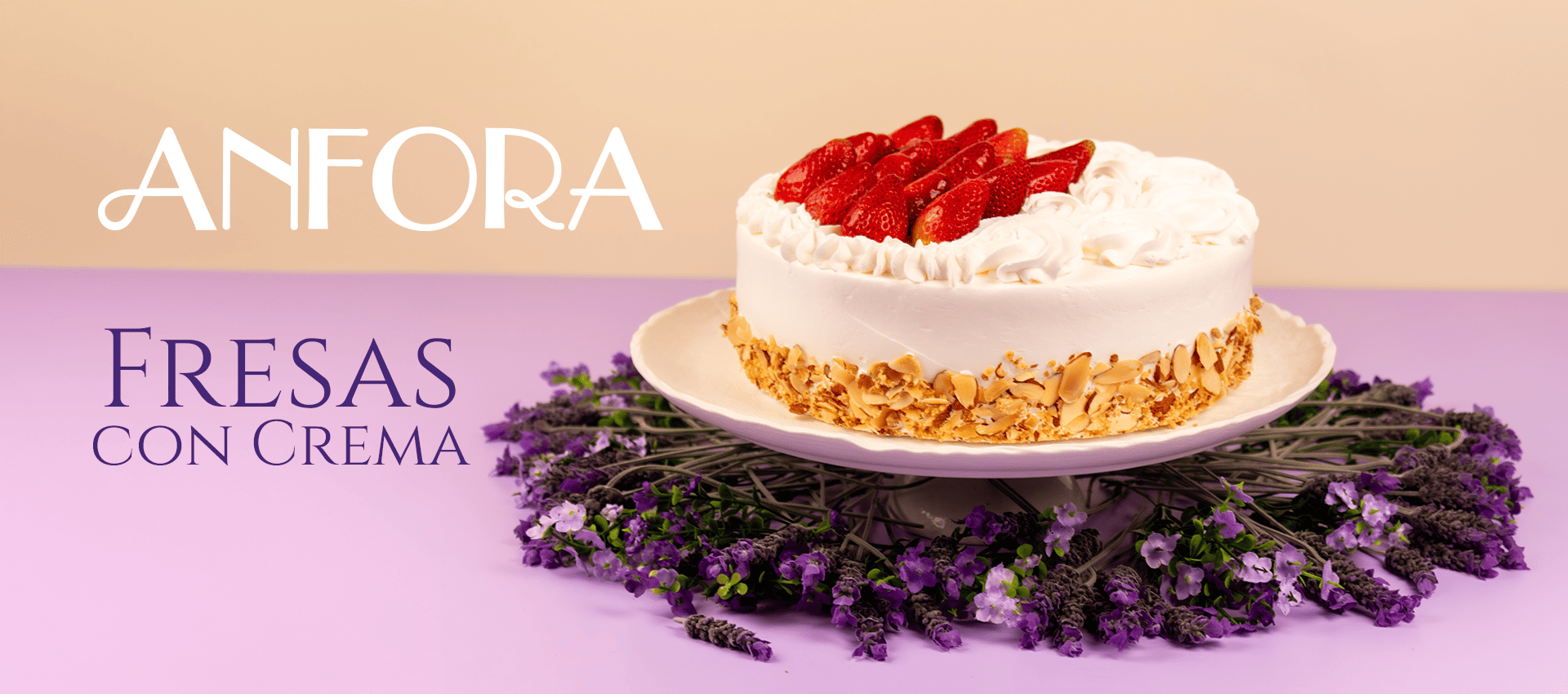 Fresas con crema