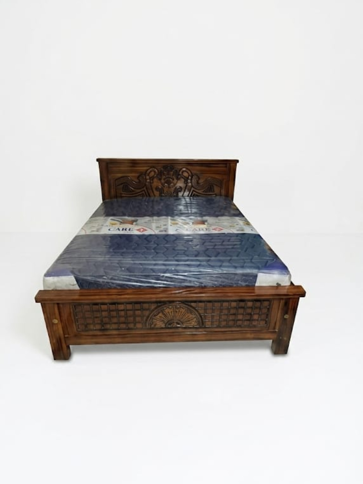 Traditional Wooden Cot 1