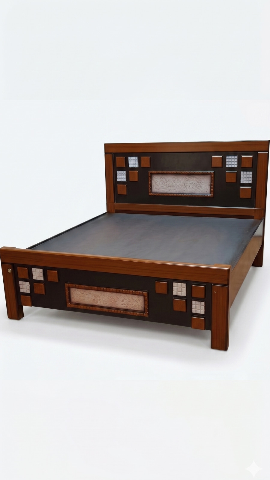Modern Styled Full Wood cot 1
