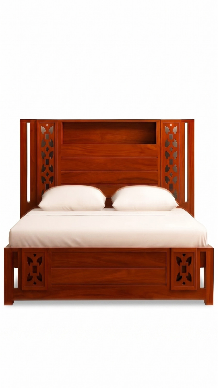 Premium Solid Wood Double Bed