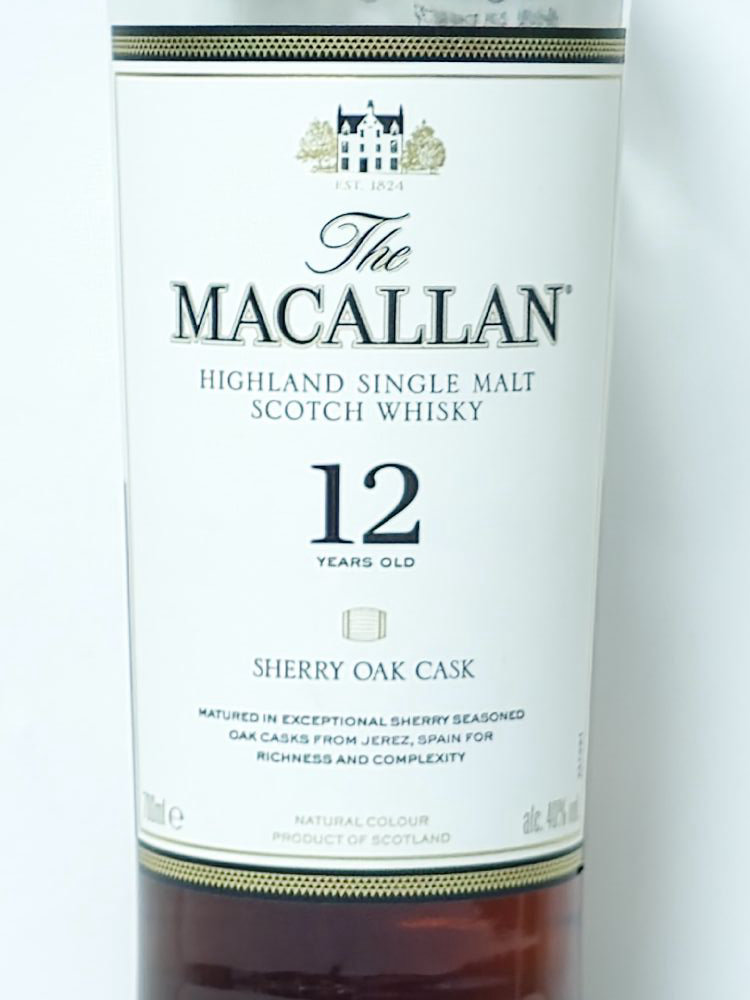 맥캘란 (Macallan) 셰리 오크 2025 12년