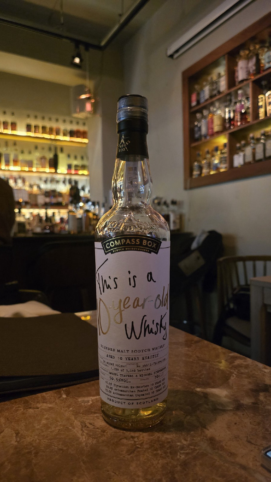 컴파스 박스 This is a 10 Years Old Whisky 바