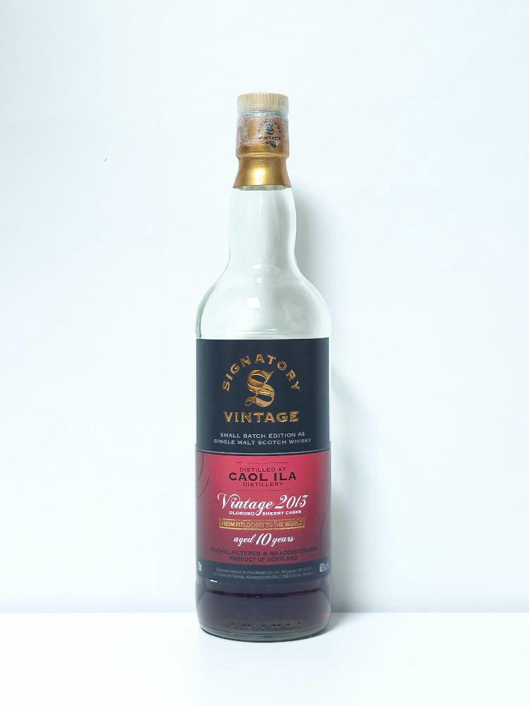 시그나토리 빈티지 Small Batch Edition Caol Ila 10년