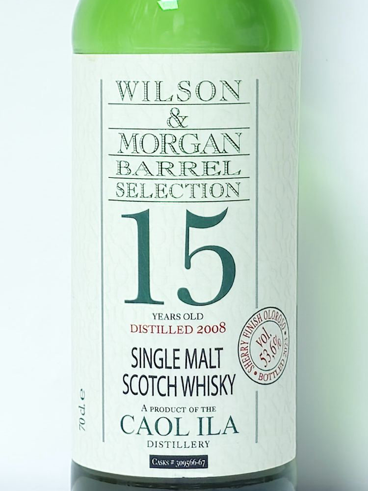윌슨 앤 모건 Barrel Selection Caol Ila 15년