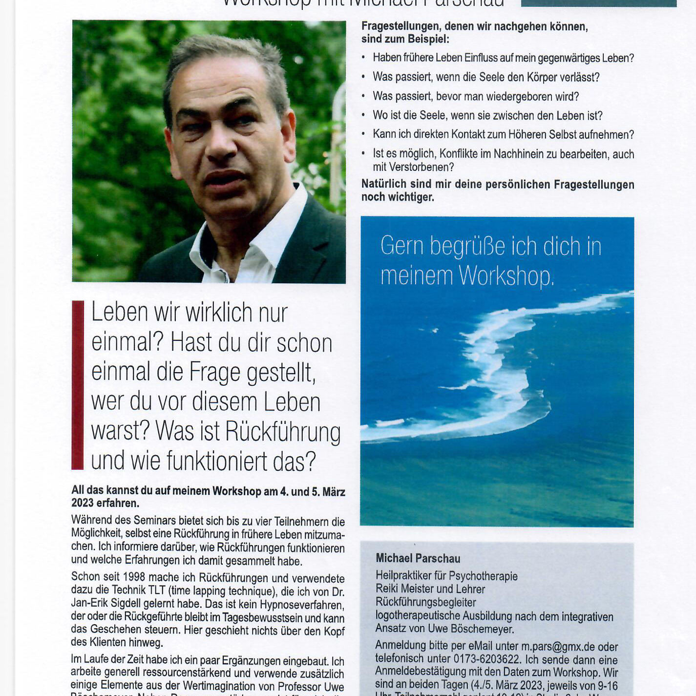 Praxisfoto 2 von Michael Parschau