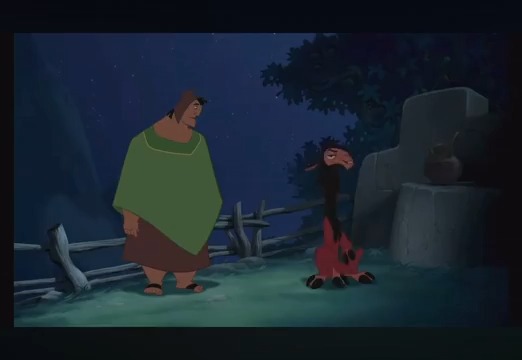 emperor's new groove — dialogue animation reference