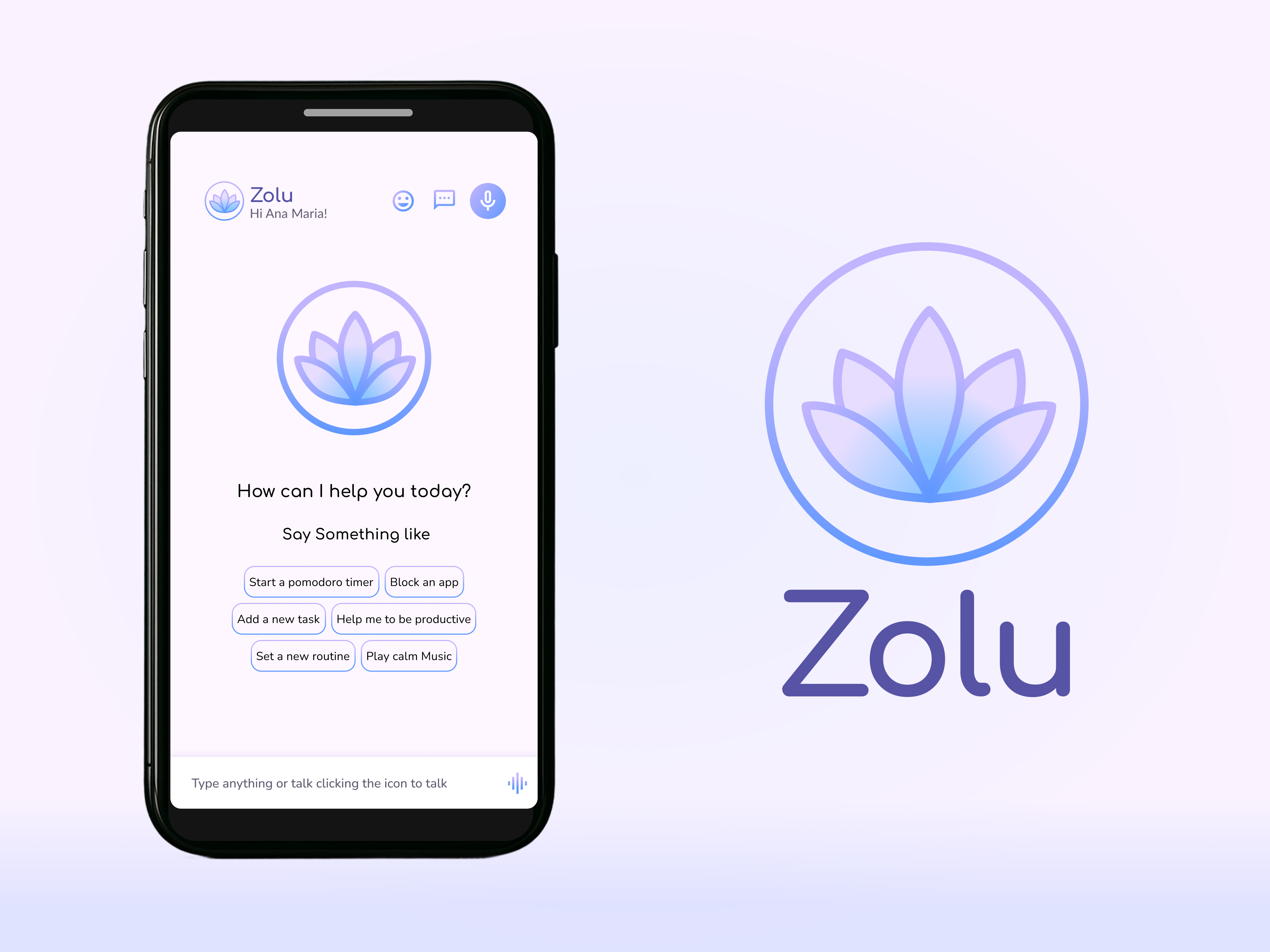 Image for the project ZOLU the App