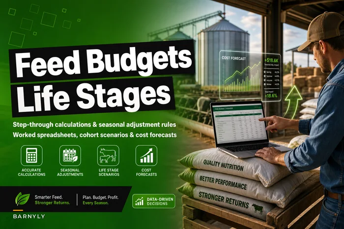 Accurate seasonal feed budgets by life stage: calculations, scenarios and cost forecasts