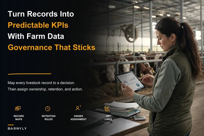 Why a practical farm data strategy turns livestock records into predictable KPIs
