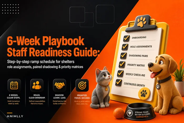 A 6-week seasonal ramp-up and cross-training checklist to cover peaks with limited hires