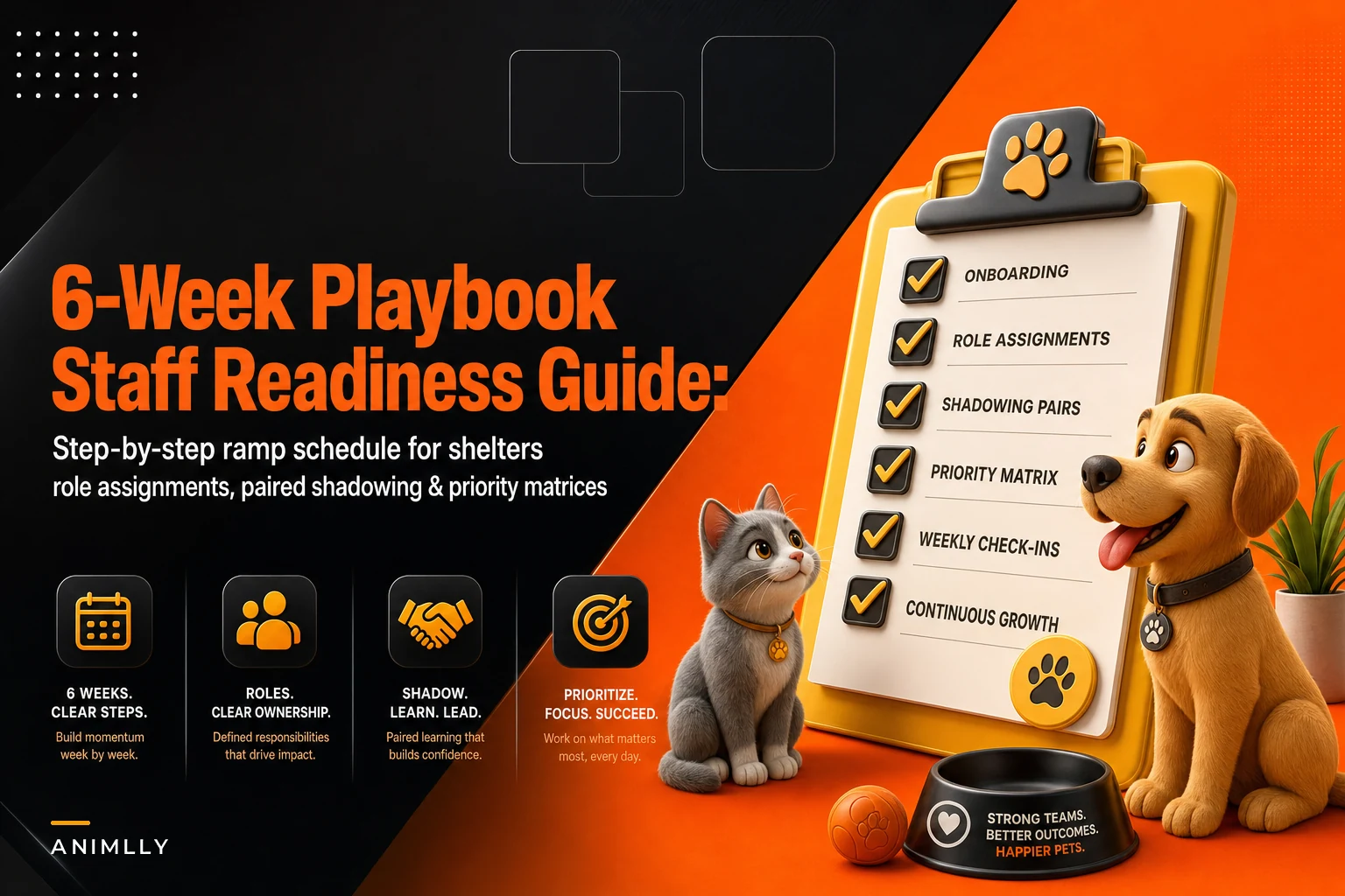 A 6-week seasonal ramp-up and cross-training checklist to cover peaks with limited hires