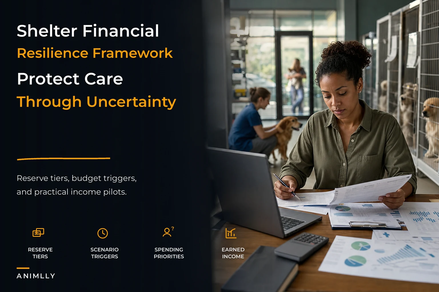 Financial resilience framework for small animal shelters