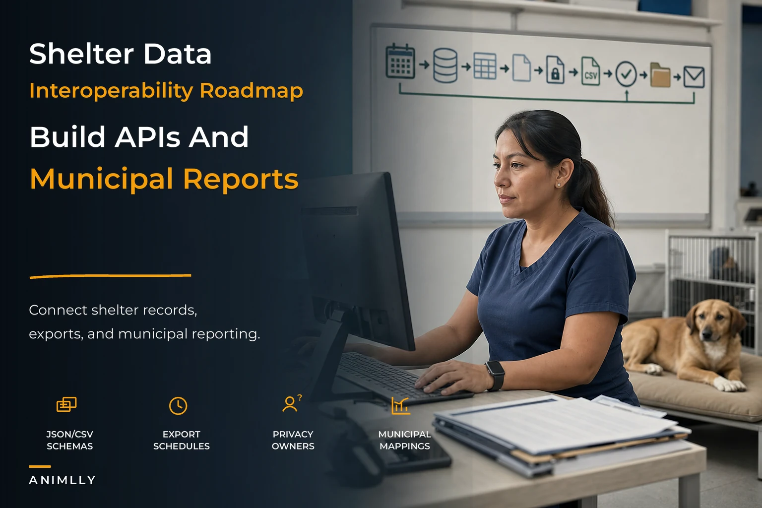 Shelter data interoperability roadmap for APIs, schemas and municipal reporting