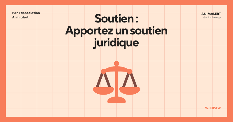 Couverture de partage, illustrée par le symbole de la justice, la balance, pour indiquer une aide ou un soutien juridique.