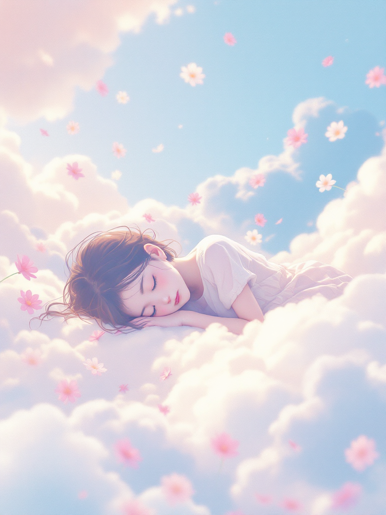 パステル系アニメイラストのプロンプト (ComfyStudio) - FLUX (curated pastel workflow) で生成した AI イラスト プレビュー