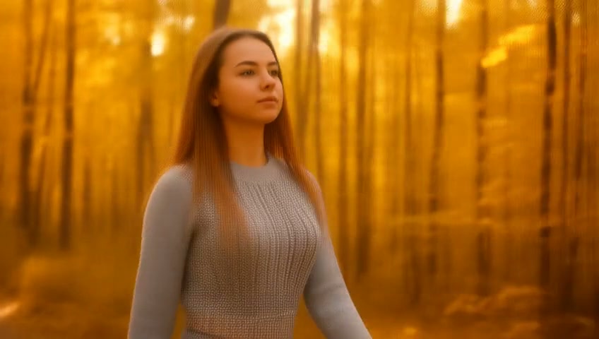 高品質動画 ( オープン重み ) - Tencent HunyuanVideo 1.5 (cfg distilled, 480p) で生成した AI 動画 プレビュー