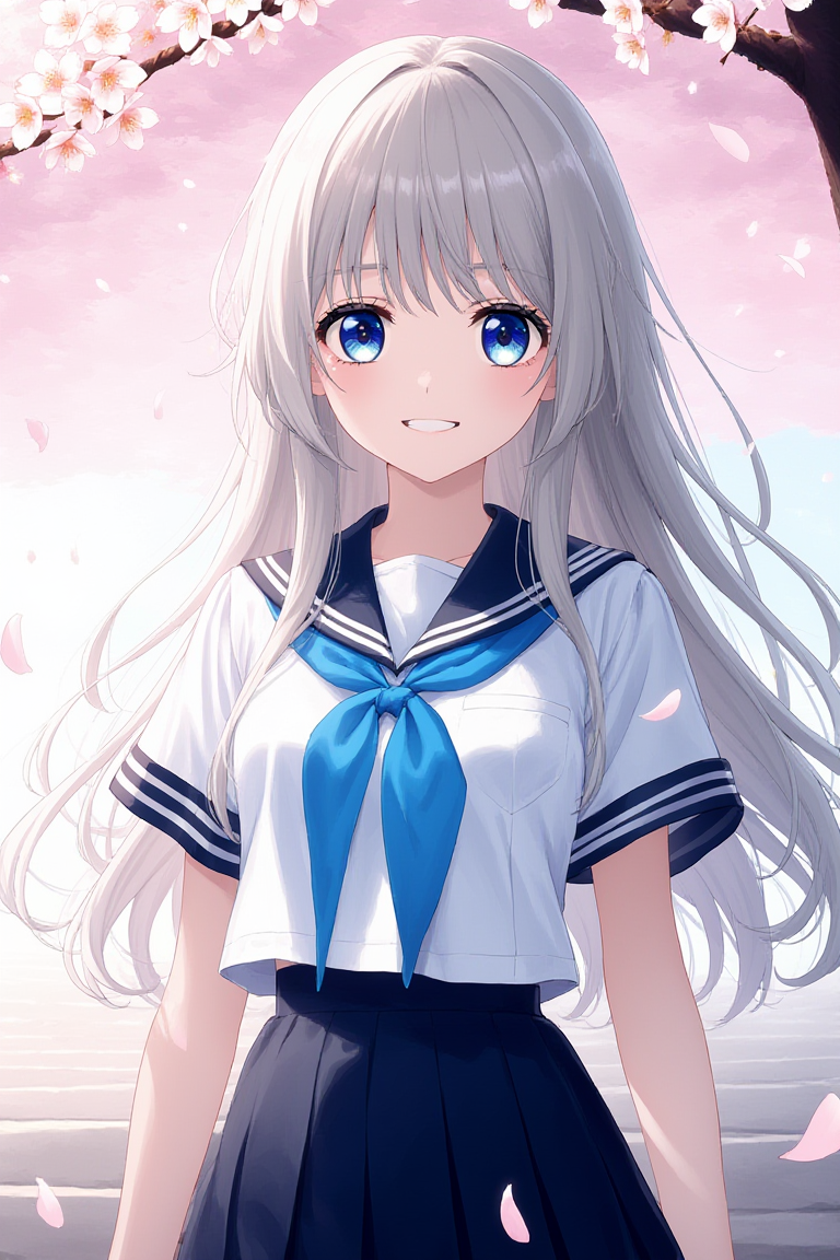 アニメ調イラスト - FLUX.1 [schnell] (fal-ai/flux/schnell) で生成した AI イラスト プレビュー