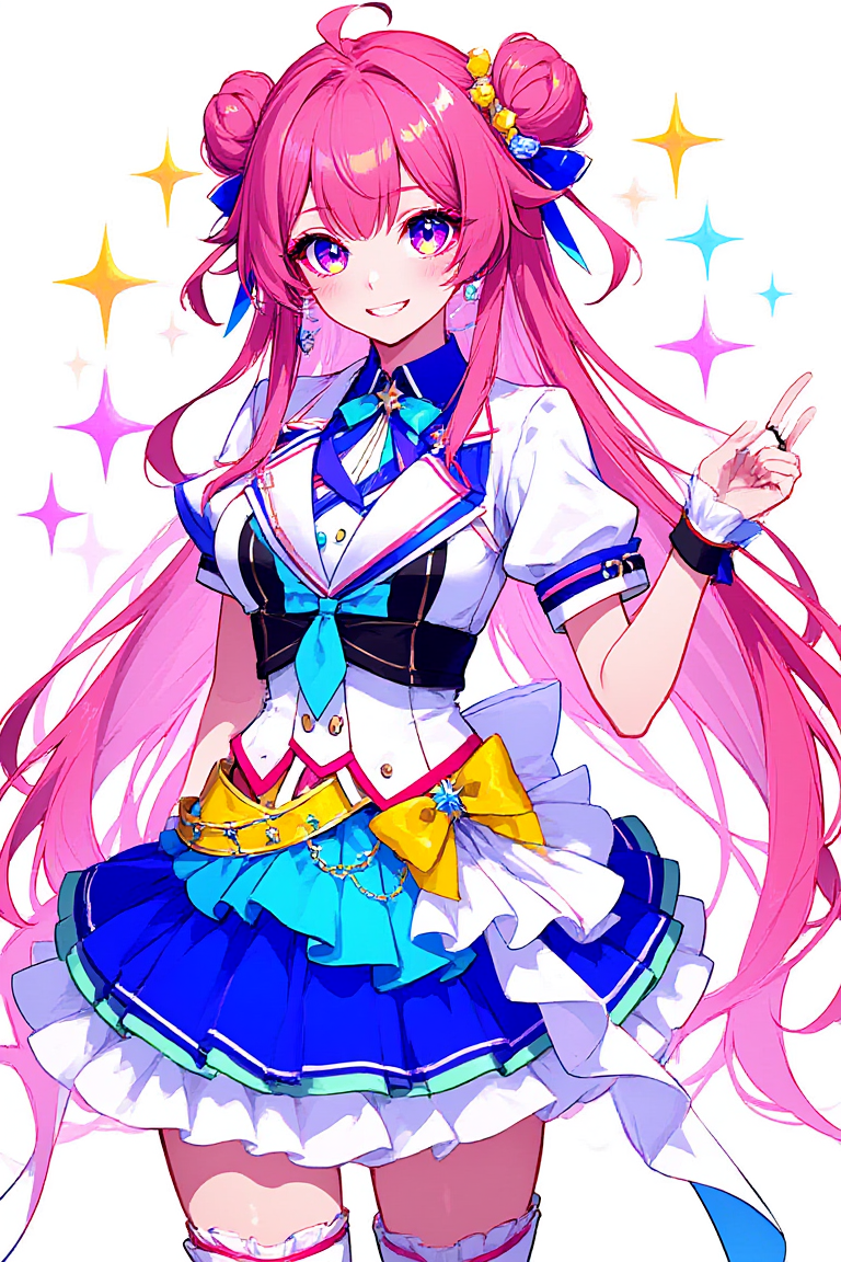 配信用 立ち絵 ( VTuber ) - FLUX.1 [dev] (fal-ai/flux/dev) で生成した AI イラスト プレビュー