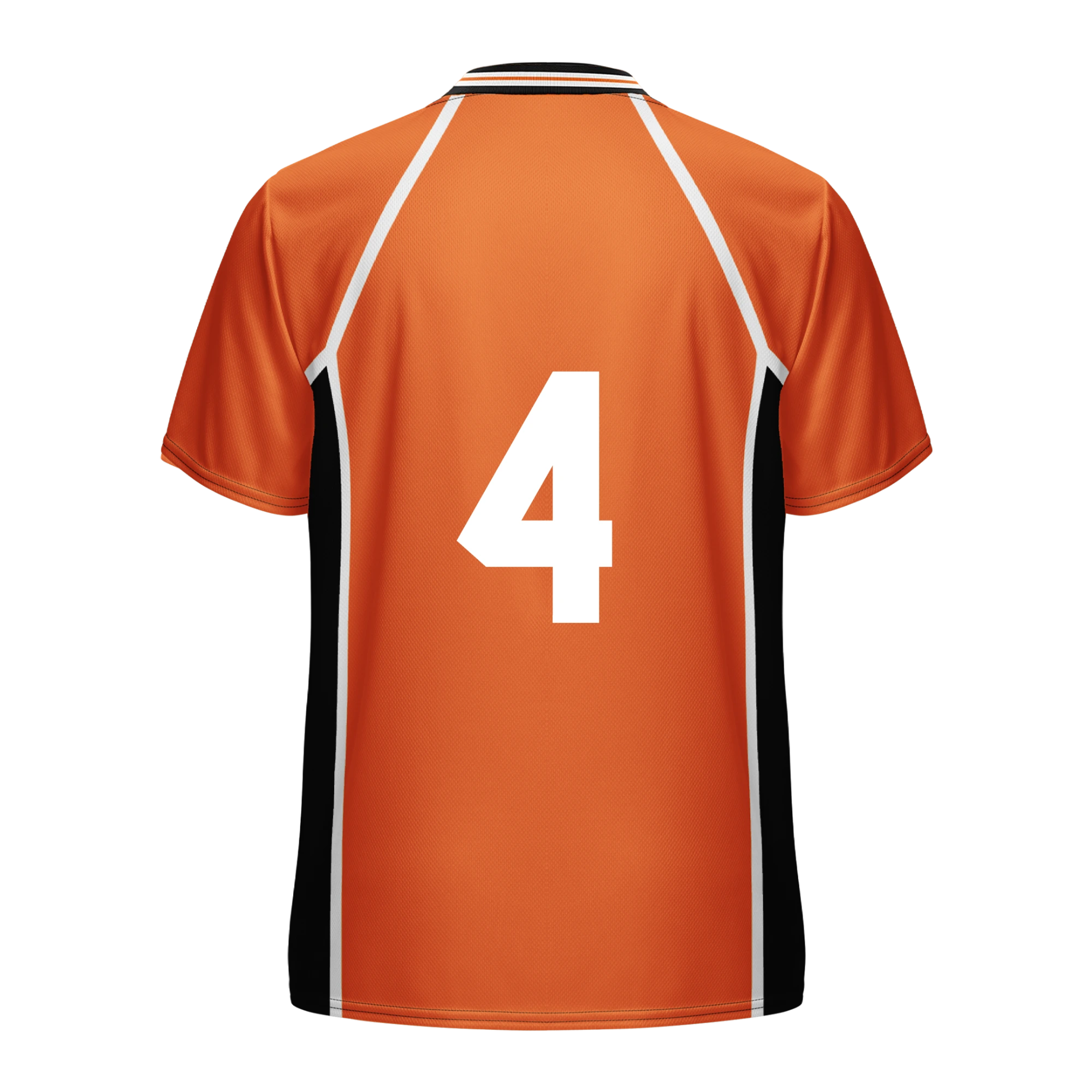 Karasuno High Volleyball Jersey (Orange Version) - Alternate