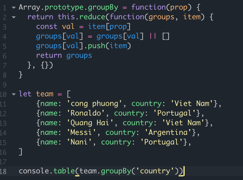Javascript reduce nâng cao || Array.Prototype.Reduce() Tutorial