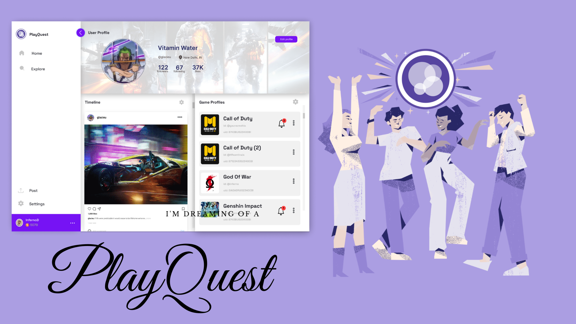 Play Quest - A Social Media Infused Marketplace