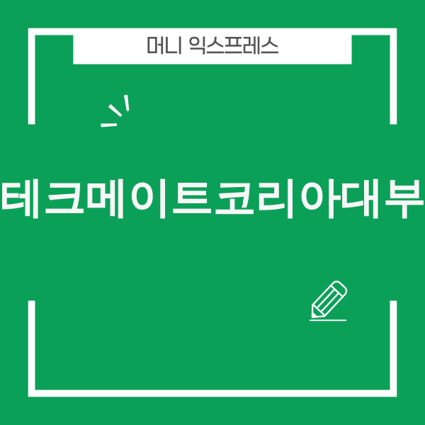 테크메이트코리아대부 대출 승인 사례 분석